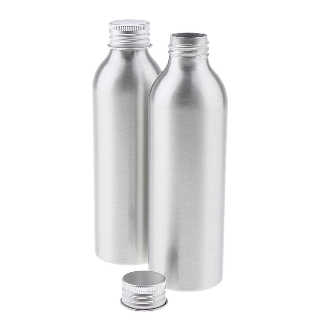 2 шт. Пустой алюминиевый флакон для хранения косметических средств, дозатор 50 мл