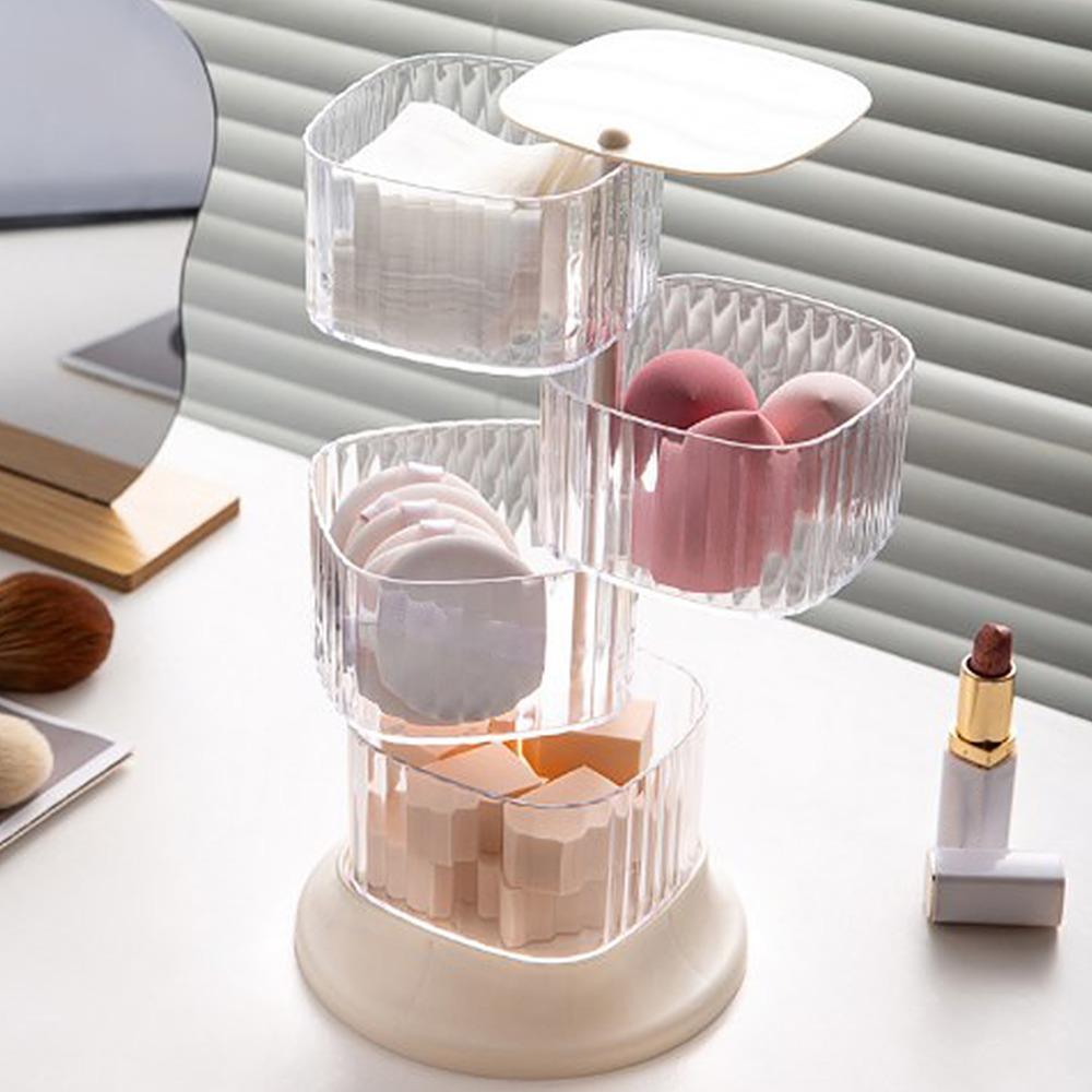 Space Saving Jewelry Organizer With Lid Hair Accessories Organizer 4 Tier Organizer Bedrooms