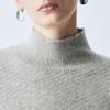 PALUOPO Women's Semi-High Collar Cashmere Blend Sweater