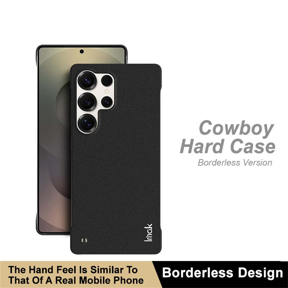 IMAK Чехол для Samsung Galaxy S25 Ultra Cowboy Матовый ПК Бесшовный Чехол для Телефона
