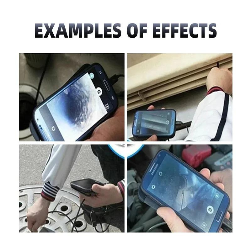 Новейшая 7,0-мм USB-камера типа C для эндоскопа на базе Android-ПК, камера-бороскоп с 6 регулируемыми светодиодами