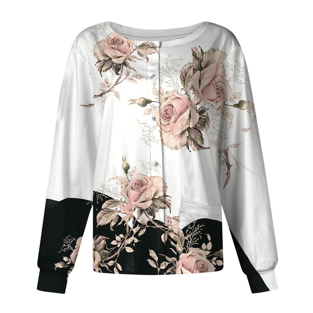 Женский однобортный защитный комбинезон с длинным рукавом и карманом, рабочий воротник-стойка, кардиган, куртка, топ