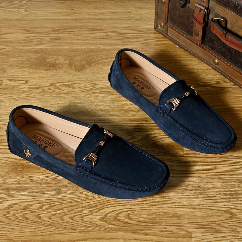 Мужские кожаные мокасины большого размера 37-48 Мужская повседневная обувь Модная мужская обувь Мужские мокасины из натуральной кожи Мокасины слипоны Мужские туфли на плоской подошве Мужская обувь для вождения