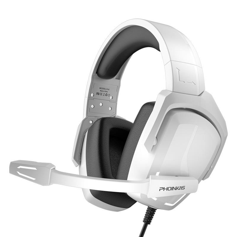 Игровая гарнитура с микрофоном, стереогарнитура для PS4 PS5 ПК Xbox One Nintendo Switch, игровые наушники-вкладыши для ноутбука/планшета