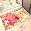 Candy Crush Saga Print Rug, Washable Floor Carpet, For Entryway Dorm Laundry Room Office Study, Home Decor Birthday Christmas Gift