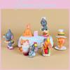 Tom And Jerry Cartoon Pvc Model With Hamburger Friesfor Design For Figure Collectors