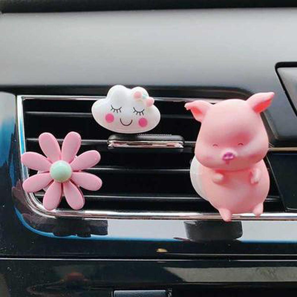 Украшение для автомобиля в виде свиньи, ароматический диффузор, клипса для ароматерапии, освежитель воздуха для автомобиля
