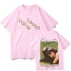 Хлопковые футболки Clairo Charm Хип-хоп Унисекс Футболки Подарок для фанатов популярной музыки Одежда Летняя футболка с коротким рукавом