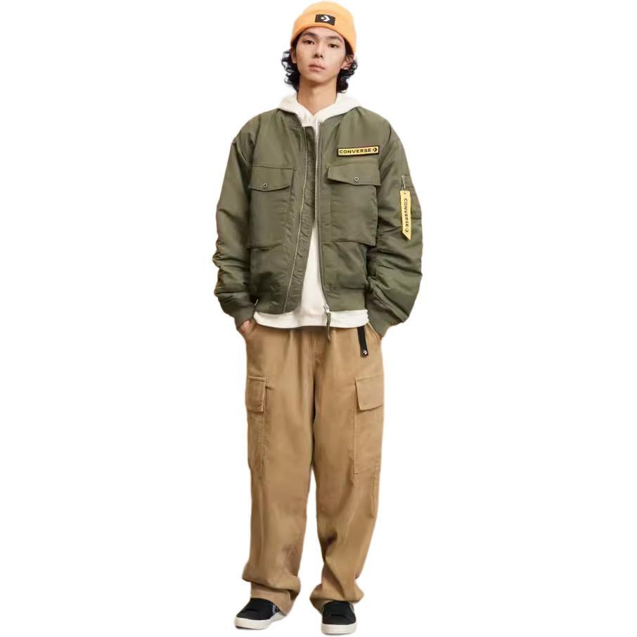 Converse MILITARY PACK Мужские куртки Черный Воротник-стойка Умеренная Рабочая одежда 10023761-A03