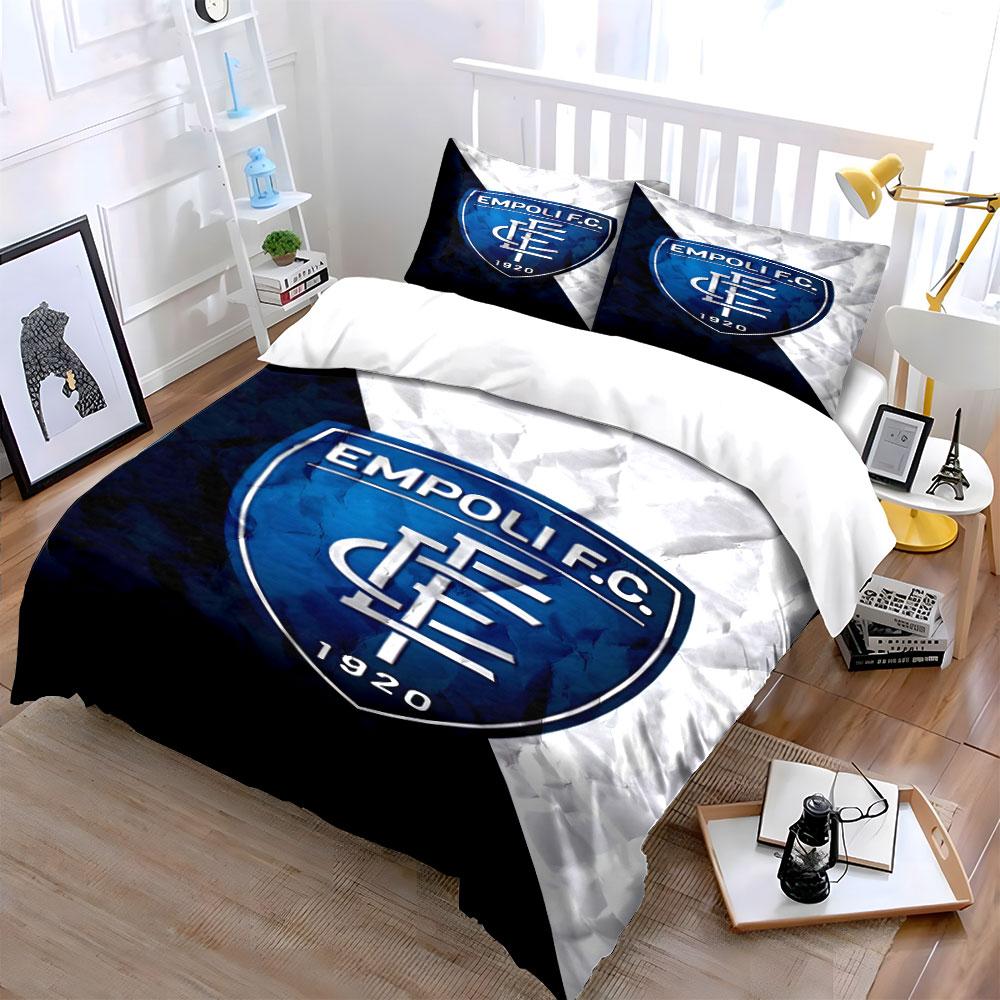 Empoli F.C. logo pattern. Bedding sets Duvet cover sets Duvet covers Pillowcases(1*Duvet Cover 2*Pillowcases without duvet insert)