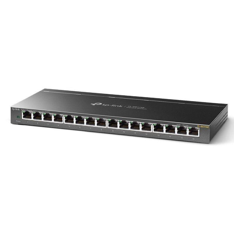Tp-Link Switch Tp-link Tl-sg116e 16 Ports/rj-45 10/100/1000
