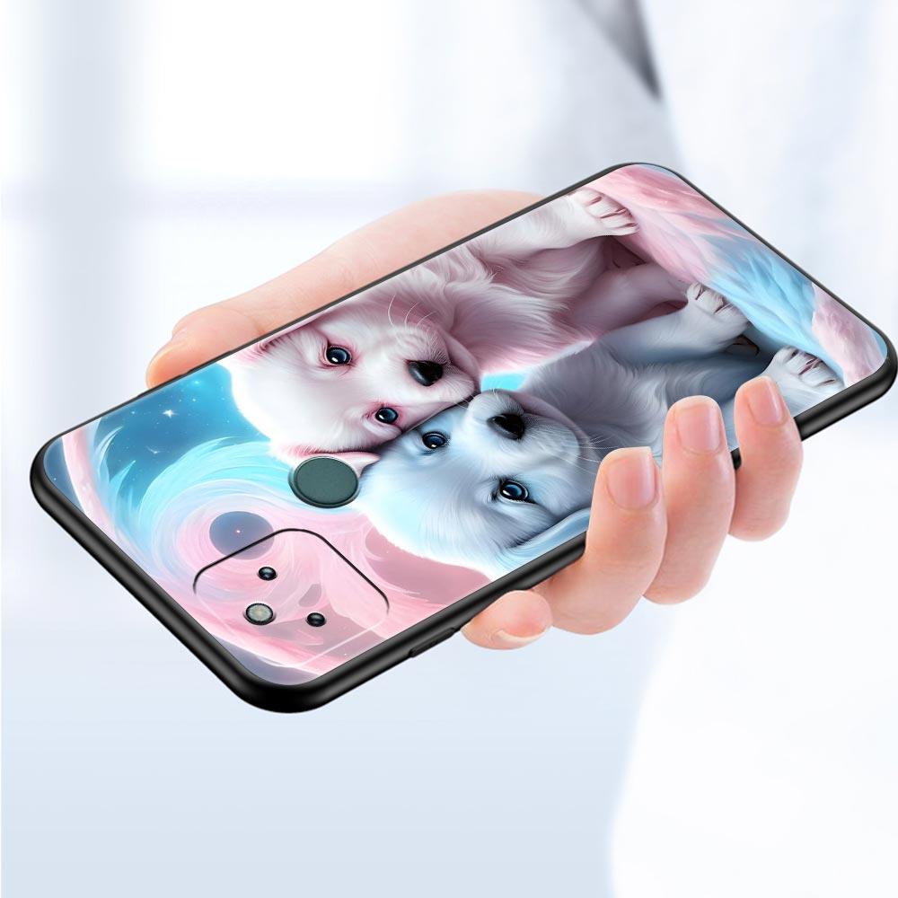 Cute Little Dog Phone Case Cover for Google Pixel 10 9 8 7 6 9A 8A 7A 6A Pro Shockproof Soft TPU 10 Pro XL Shell Fundas Capa Bag