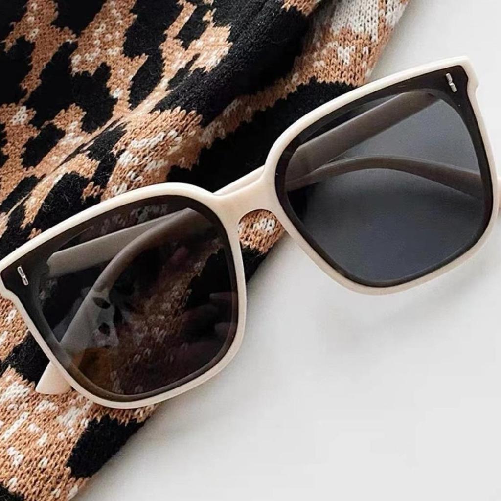 Детские солнцезащитные очки, персонализированные солнцезащитные очки в большой оправе для мальчиков и девочек, декоративные очки для уличной съемки