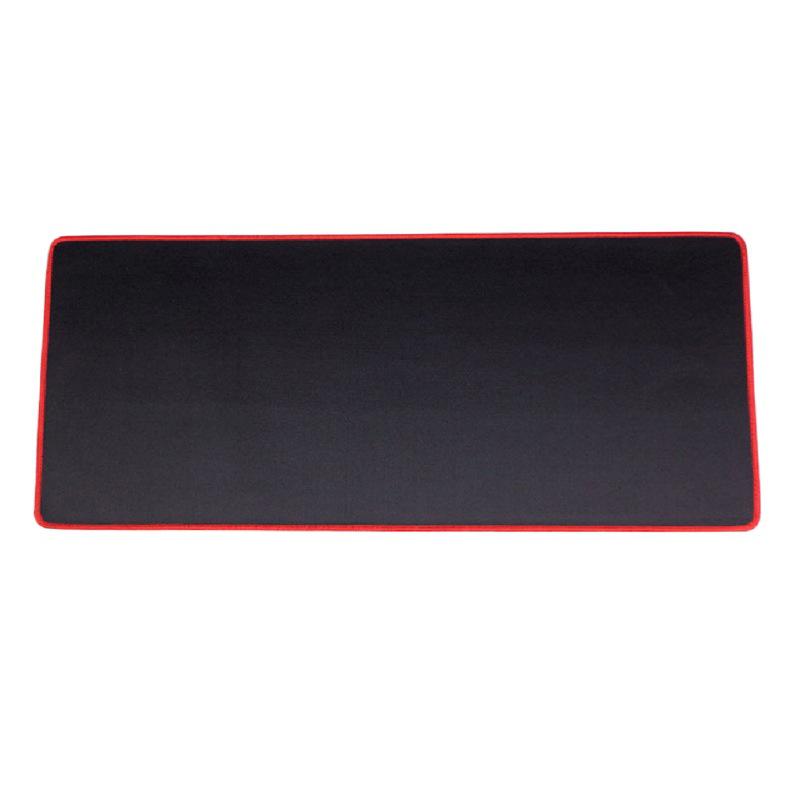 Игровой коврик для мыши с цветной кромкой 30x60 см - Толстый, прочный, большой настольный коврик с обернутыми краями