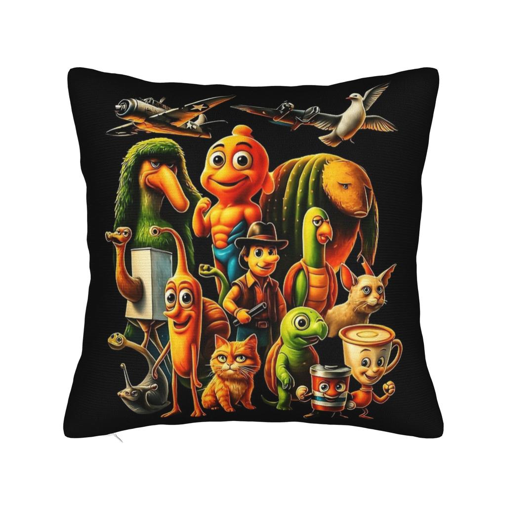 Дракон Каннеллони Дракони Итальянский Маразм Мем Наволочка для Подушки Пользовательская Наволочка Новинка Наволочка Для Гостиной Кровати Стула