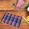 Fingering Weight Yarn Alpaca Wool Scarf Yarn Soft Scarf Thread Fingering Sock Weight Yarn Comfortable Thin Yarn For Family
