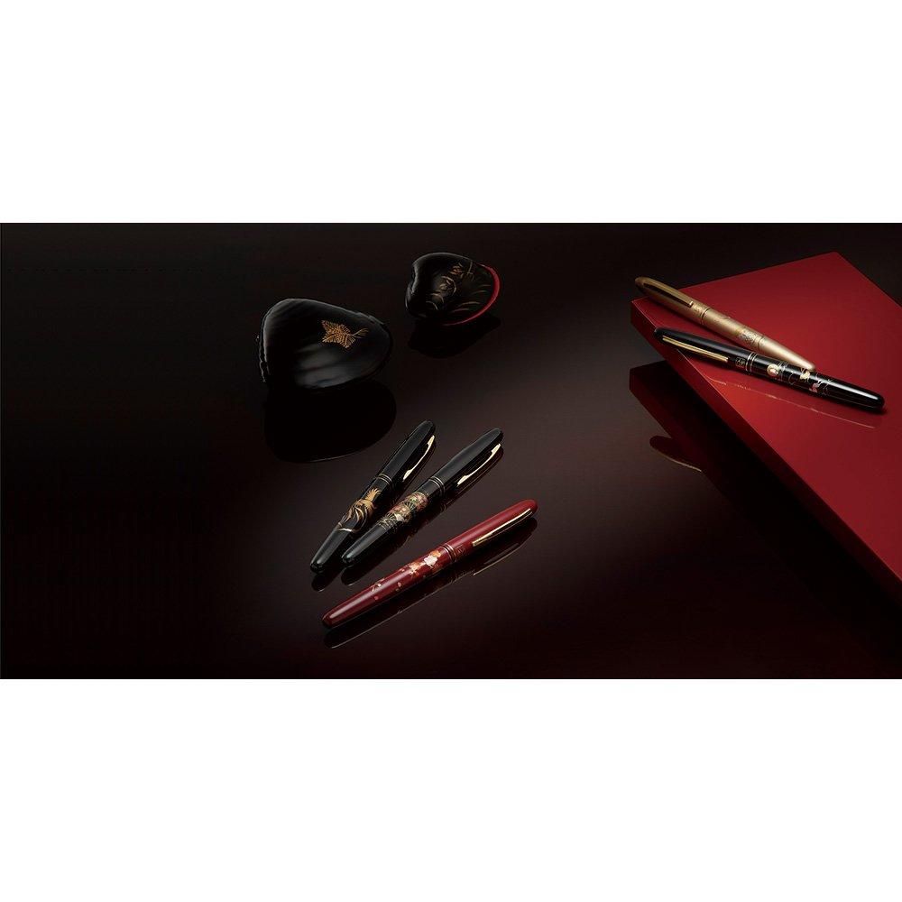 Kuretake Fude Pen Kuretake Фонтанная кисть Makie Monogatari Owl Black Scroll DU180-415