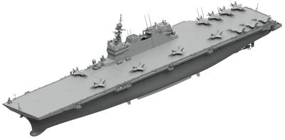 Морской эсминец Kaga серии Pit Road Skywave 2024 с 1-й пластиковой моделью STOVL J108 1/700 Самооборона DDH-184 (Экипированный боец,
