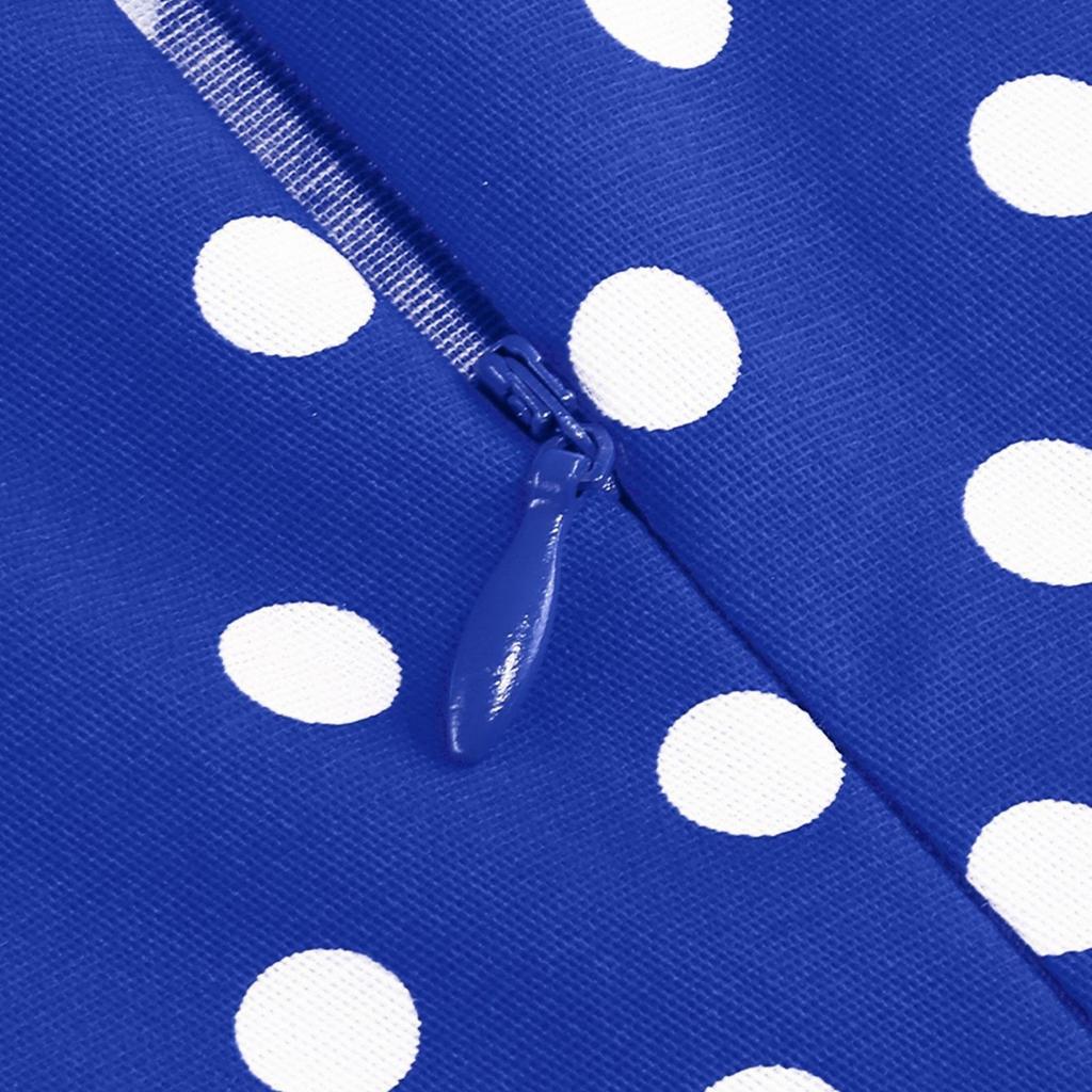 Модное детское платье в горошек, свежая ретро-юбка