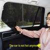 Магнитные шторки от солнца на боковые окна автомобиля