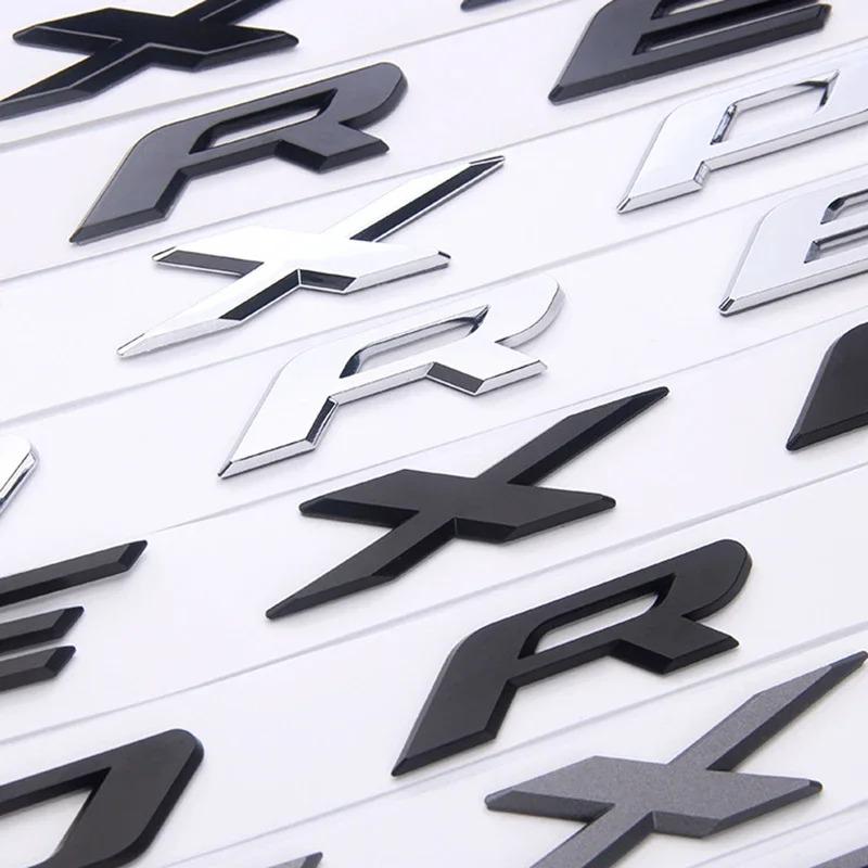 YCGQ2 Chrome Black Logo Explorer Emblem Leters Car Front Hood Emblem Bonnet Bagde For Ford Explorer 4 5 6 Explorer Sticker Accessories