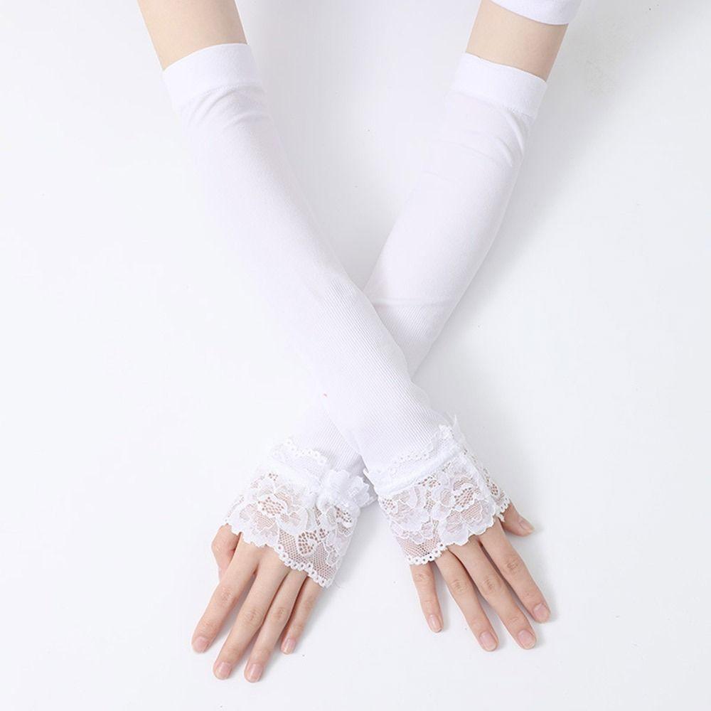 Arm Guard Arm Cover Long Gloves Sun Protection Sleeves Sunscreen Sleeves Arm Sleeves
