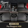 Автомобильные коврики для Peugeot 408 2010-2024 408x -2025 Накладки для ног Автомобильный ковер Чехол Аксессуары для интерьера