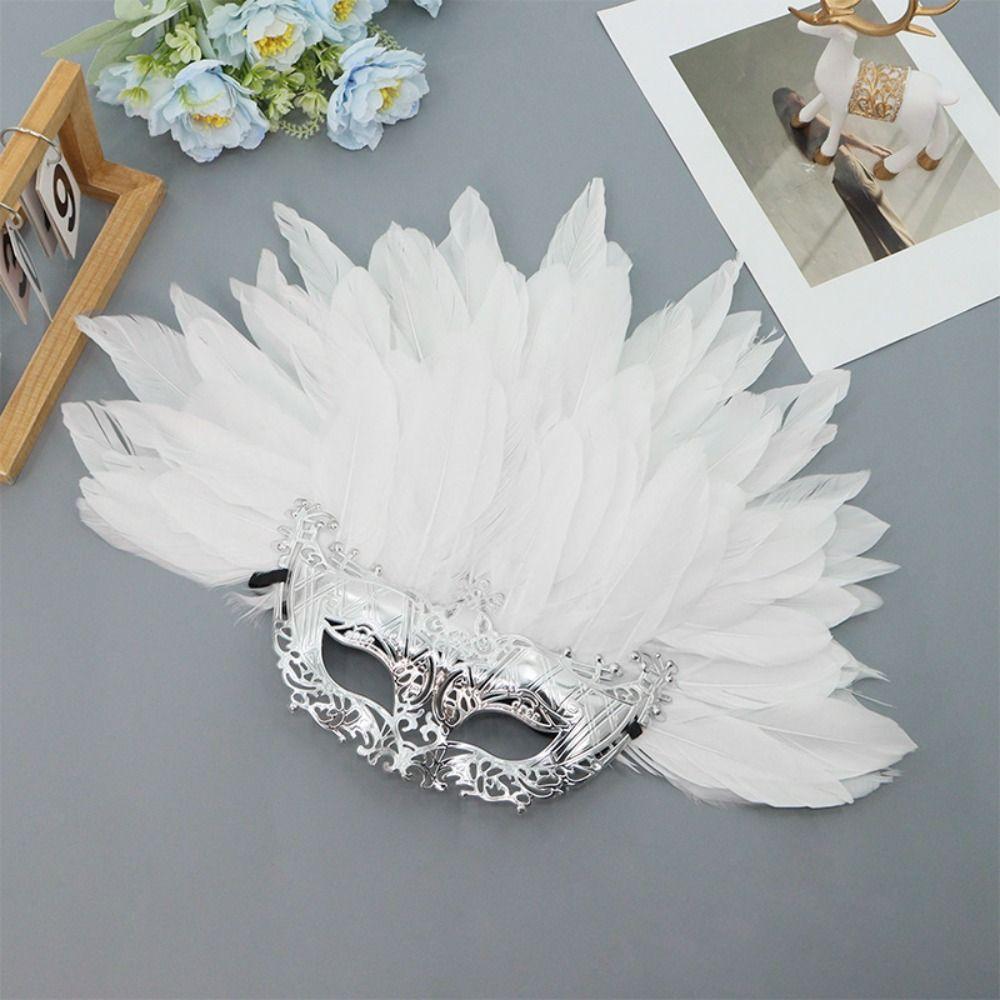 Персональная маска-перо для маскарада, новинка, маска для косплея, головной убор, маска на Хэллоуин, реквизит для косплея