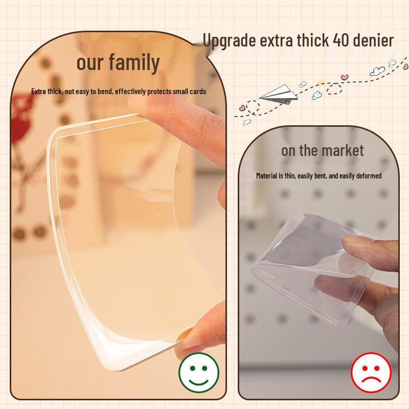 Прозрачная пленка CPP с 20 карманами для карточек 3-дюймового альбома и 6-дюймовых карточек Polaroid