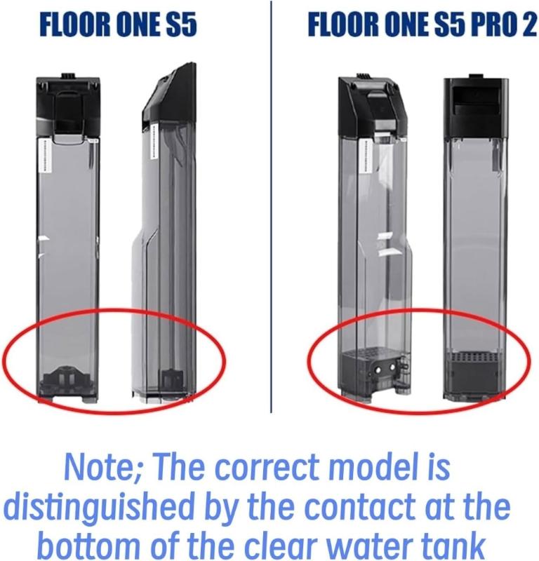 Запасной бак для воды, контейнер для воды для моющего пылесоса Floor One S5 2, аксессуары для пылесоса, долговечный