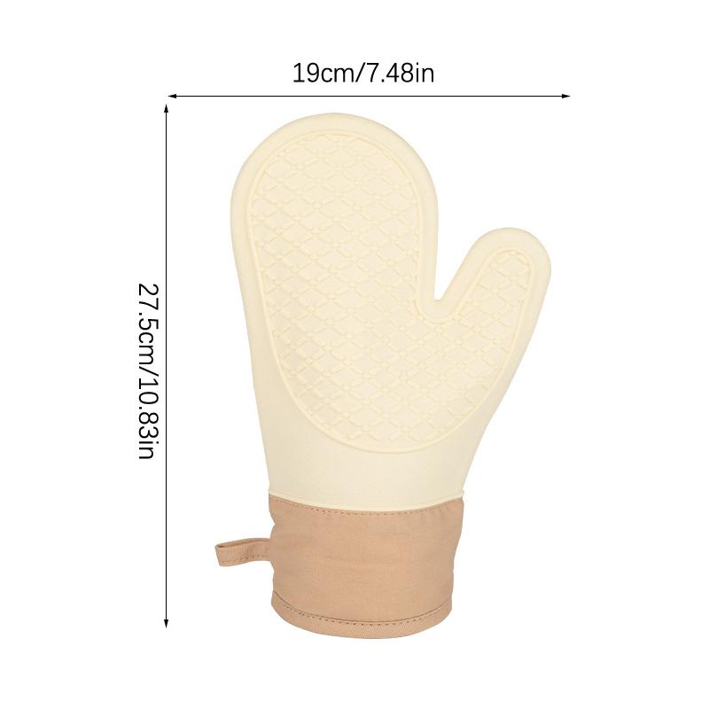 1шт перчатки для духовки силиконовые перчатки термостойкие противоожоговые и нескользящие кухонные микроволновые печи для выпечки десертов инструменты
