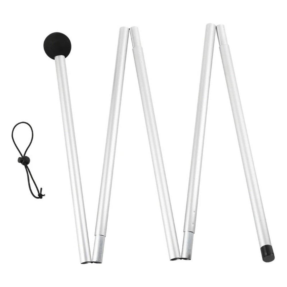 1.6/2M Beach Canopy Tent Pole Aluminum Alloy Shelter Tarp Pole For Camping Party