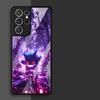 Anime Pokemon Gengar Luxury Phone Cover Glass Case for Samsung Galaxy S26 S25 Ultra S23+ S22 S25+ S21 S24+ S20 FE S23 Plus S24