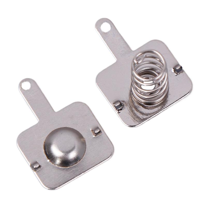 20PCS 18650 Battery Sheet Spring Connector Bipolar Positive Negative Tabs for Electronics Battery Pack Assembly DIY