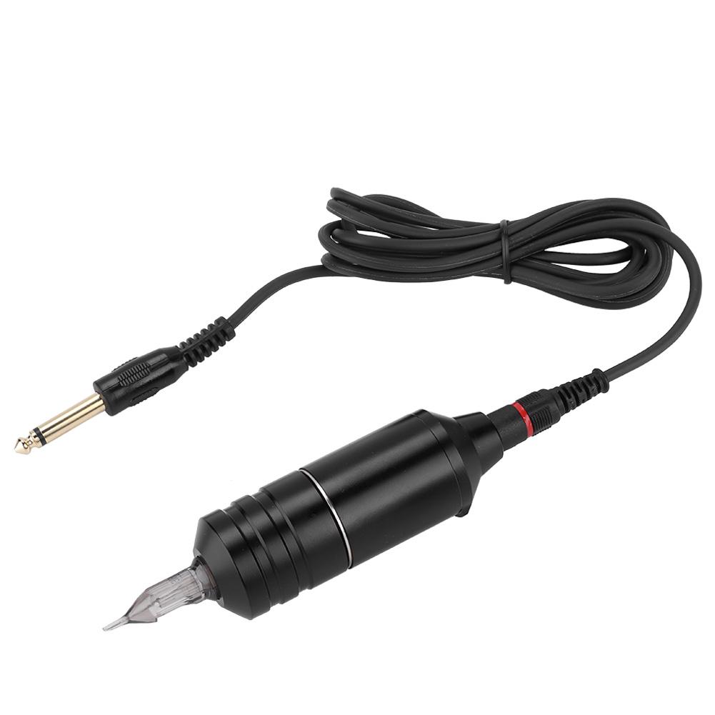 Профессиональная тату-ручка с роторным мотором, лайнером, шейдером, красителем, тату-пистолетом, машинка черного и серебристого цвета