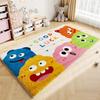 Cartoon Style Rugs for Bedroom Large Area Living Room Decoration Plush Carpet Thick Anti-slip Children Floor Mat Fluffy Soft Rug