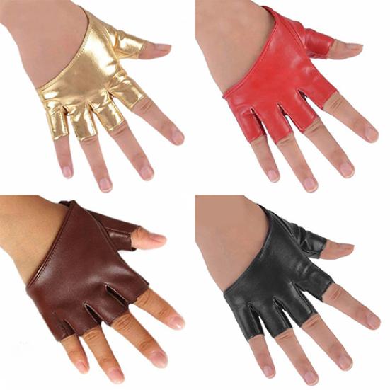 Fashion Girls Half Women Driving Dance Finger Fingerless Gloves Gifts