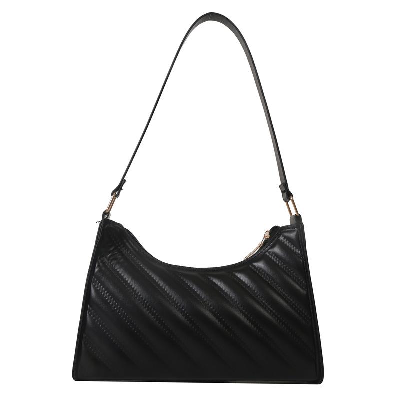 Женская сумка, модная маленькая квадратная сумка, нишевая тисненая сумка через плечо, трендовая универсальная сумка подмышкой Tide