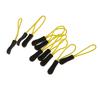 10pcs Zipper Pulls Replacement Zip Cord Puller Slider Jacket Backpacks Black
