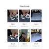 YISU Automatic Inflatable Car Sleeping Mattress for Tesla Model‑Y Trunk Air Bed for Car Camping
