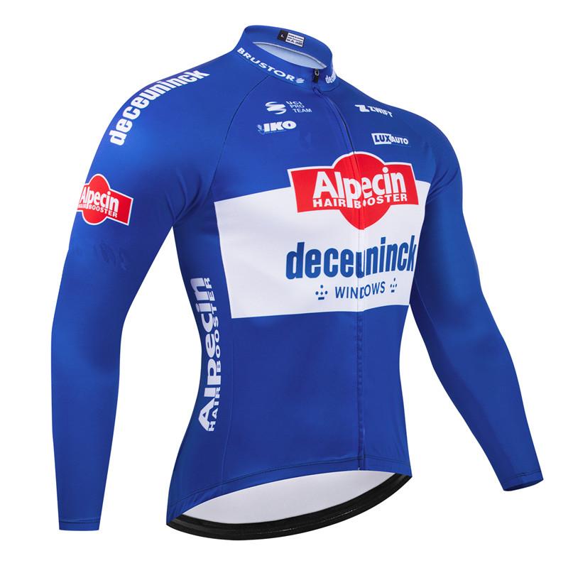 2026 Alpecin Команда Дышащий Длинный Рукав Мужской Велосипедный Джерси Комплект MTB Велосипедная Одежда Осень Велосипедная Одежда Maillot Ropa Ciclismo
