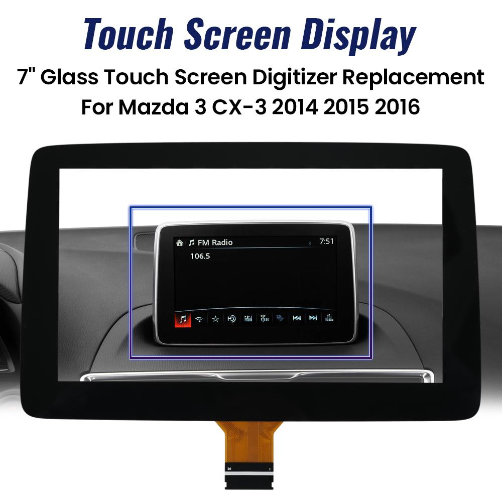 TM070RDZ38 Стеклянный Сенсорный Экран 7 Дюймов 36 Контактов Для Mazda Axela 2 3 Demio CX-3 MX-5 2014-2016 Автомобильный CD-Плеер Навигация Радио