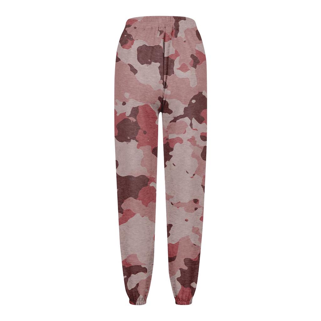 Women's Casual Fashion Sweatpants  Print Casual Pants
