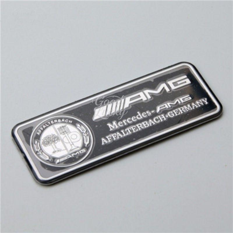 CQP1 For Mercedes-Benz C200 GLE 300L GLC260L GLA GLB CLA Models With AMG Logo Stickers for Side Stickers And Decorative Stickers.
