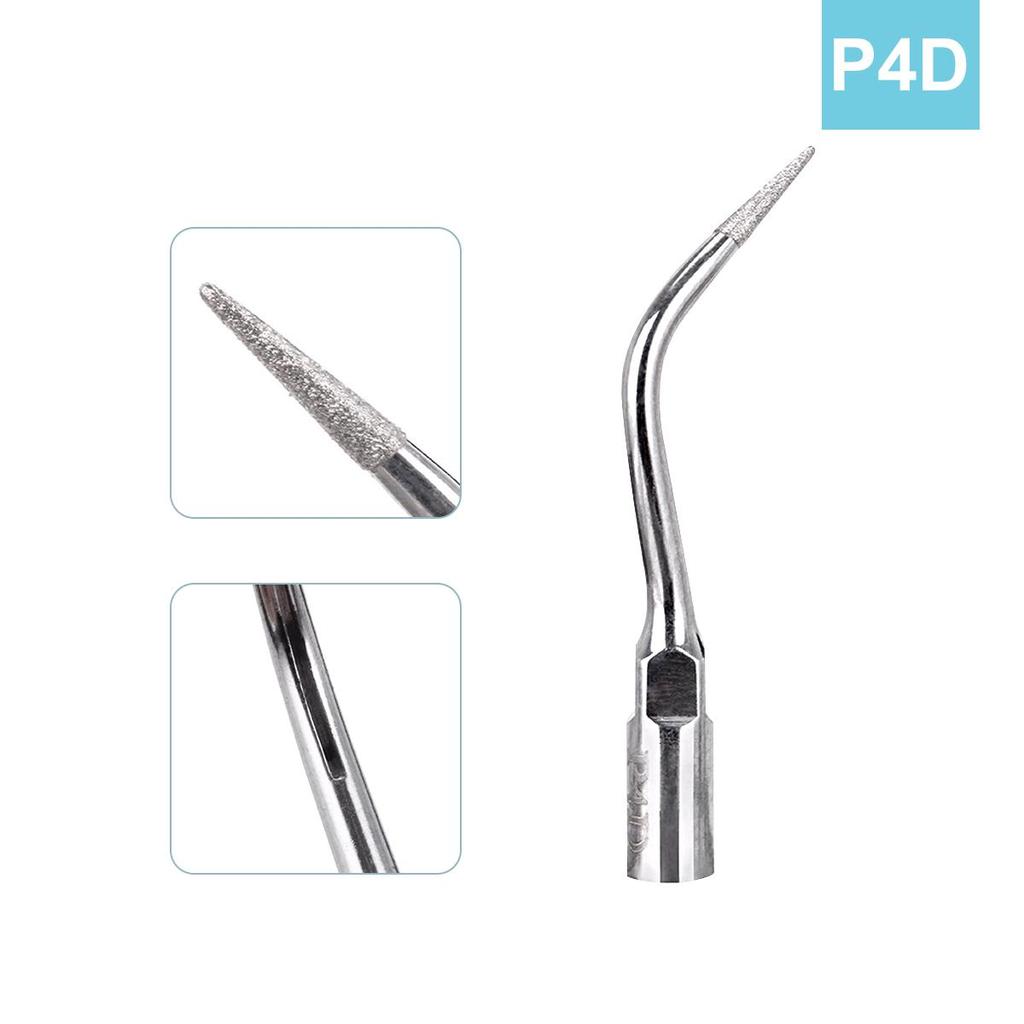 5 шт. насадок для стоматологического скалера, подходят для наконечника ультразвукового скалера EMS/WOODPECKER/SATELEC/DTE/NSK, стоматологические ультразвуковые насадки для скалинга