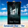 Beach Towel Custom Name Text, Quick Dry Large Towel For Beach HomeThe Conjuring Annabelle