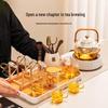 Qixuanyuan New Chinese Style Electric Ceramic Stove Tea Set