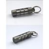 Брелок из титанового сплава с тритиевой трубкой, самосветящаяся тритиевая трахея, подвеска 3,5 * 25 мм, съемный тритий