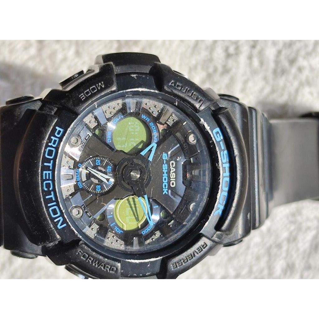 Б/у G-SHOCK G-Shock CASIO Синие ga-201ba 5229 Часы Casio