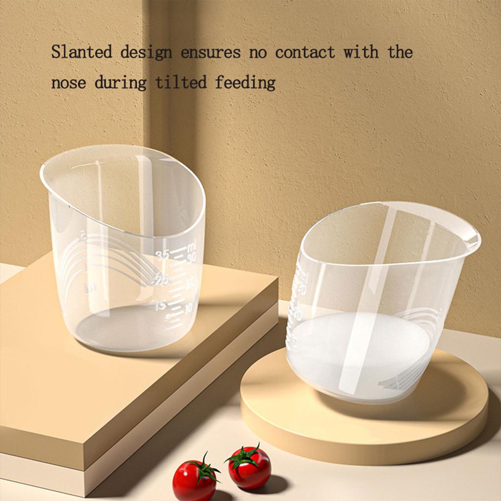 4 шт. 35 мл поильник для кормления новорожденных, бутылочка для кормления младенцев, удобная для путешествий, молочная смесь, защита от удушья для кормящих мам